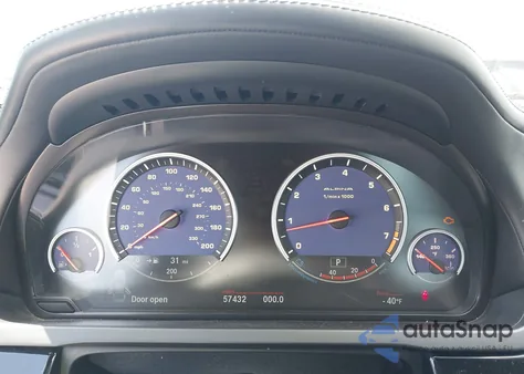 2014 BMW 750I из США, поврежденный, VIN WBAYA8C55EDS15392